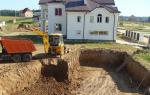 Earthworks on the site and turnkey cottage: integrated solutions